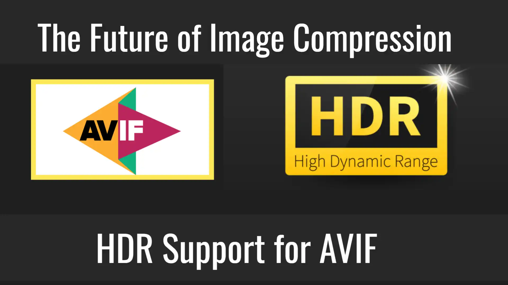 The Future of Image Compression: HDR Support for AVIF